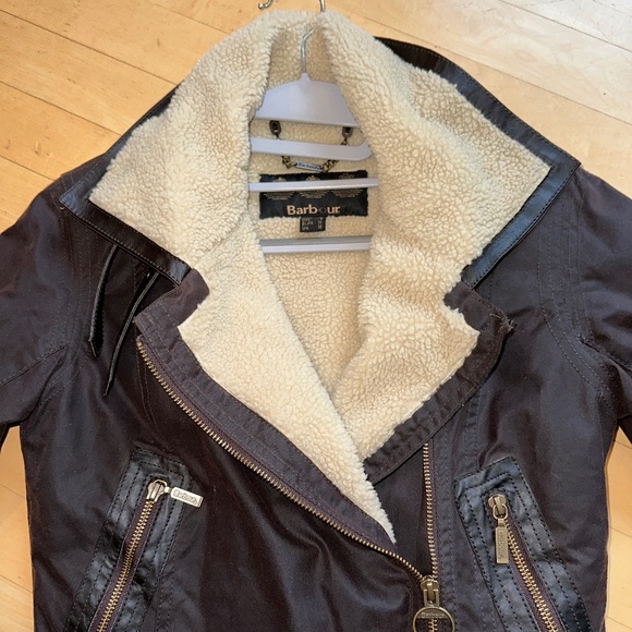 Like New BARBOUR Ordinance bomber jacket, 4, GD1098 - Picture 6 of 10